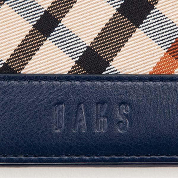 プレリー DAKS ハウスチェック 二つ折り財布（小銭入れあり） DP36112