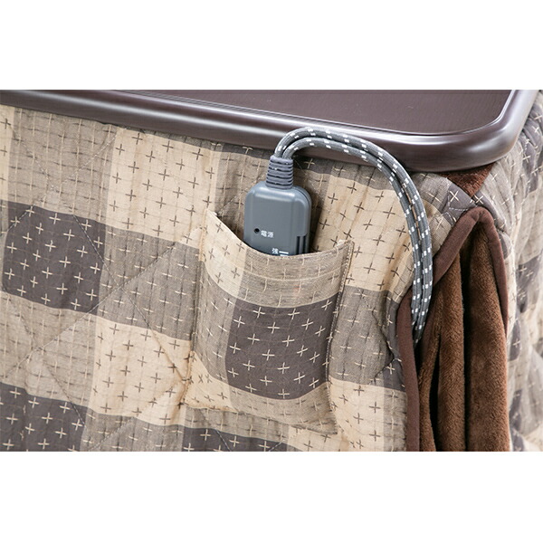 ファミリー・ライフ ダイニングこたつフルセット 80×80（テーブル＋