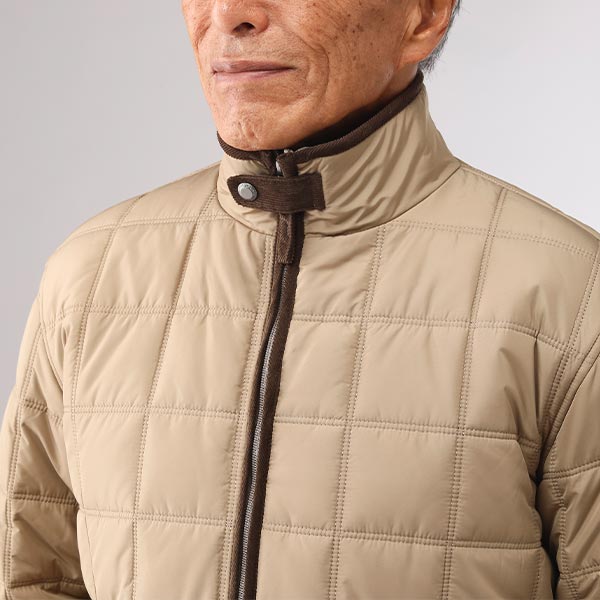 彩香 アーバンエクスプレス ブロックキルト中綿ジャケット 92537 1着