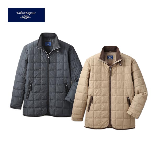 彩香 アーバンエクスプレス ブロックキルト中綿ジャケット 92537 1着 彩香 アーバンエクスプレス ブロックキルト中綿ジャケット 92537 1着