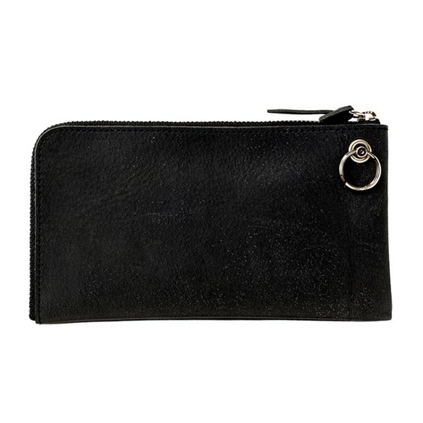 ビスポーク 池之端銀革店 バッファローレザー L字ロングウォレット OT