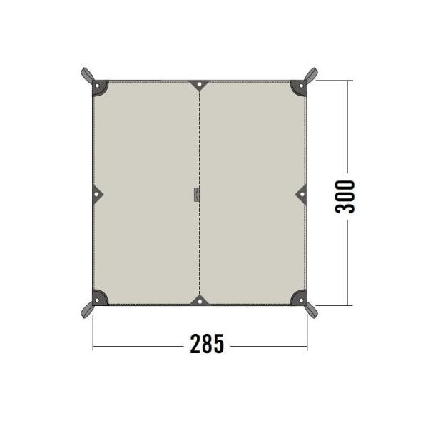 【正規輸入品】 TATONKA ( タトンカ ) タープ TARP 2 TC