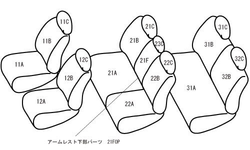 ベレッツァ シートカバー アクシス オデッセイ RB3/RB4[2011/10〜2013