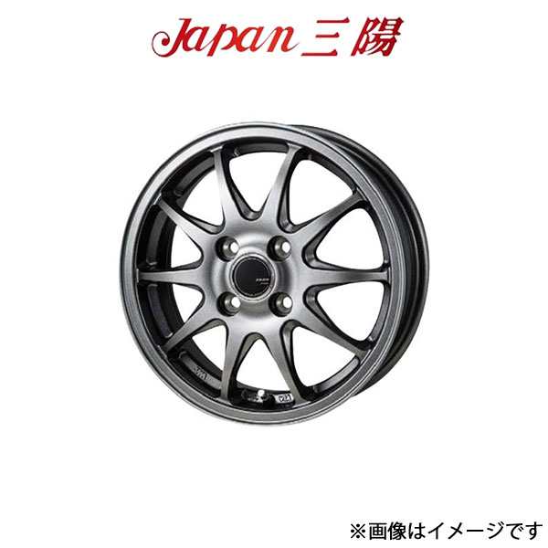 ジャパン三陽 ザック JP-202 アルミホイール 4本(15×5.5J 4-100