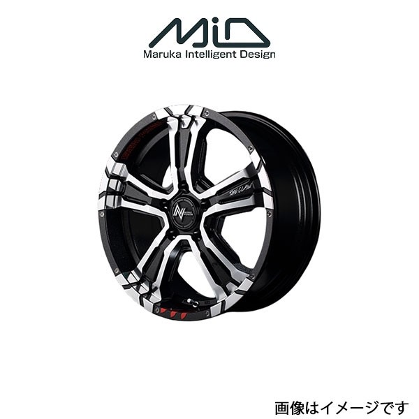 MID ナイトロパワー クロスクロウ GE アルミホイール 1本×7J .3 INSETアルファード/ヴェルファイア 系  NITRO POWER｜au PAY マーケット