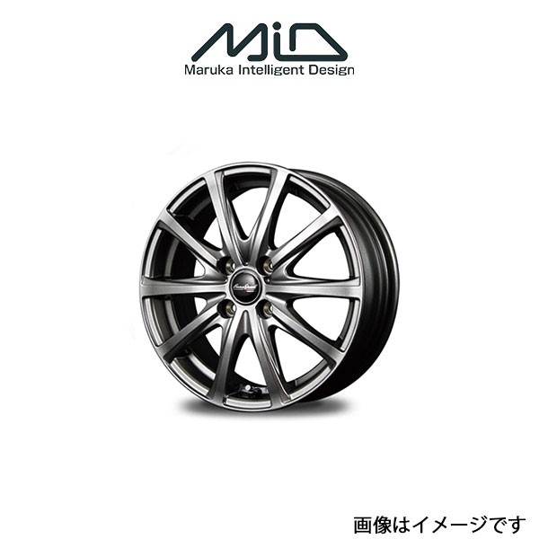 MID ユーロスピード V25 アルミホイール 1本(14×5.5J 4-100 INSET38