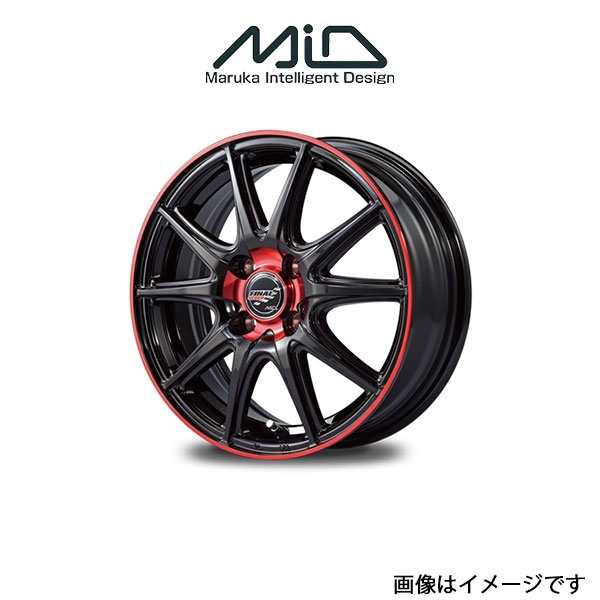 MID ファイナルスピード GRボルト アルミホイール 1本(14×4.5J 4-100 INSET45)ミライース 300/310系  FINALSPEED GR VOLT｜au PAY マーケット