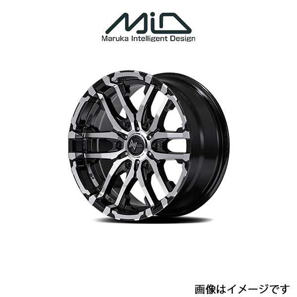 MID ナイトロパワー M26クロスファング アルミホイール 1本(17×6.5J 6