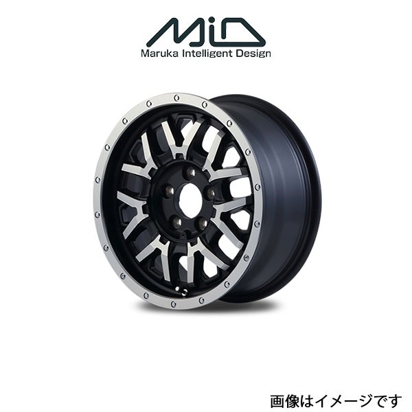 MID ナイトロパワー M27グレネード アルミホイール 1本(15×5J 4-100 INSET48)ソリオ MA15S NITRO POWER  M27 GRENADE｜au PAY マーケット