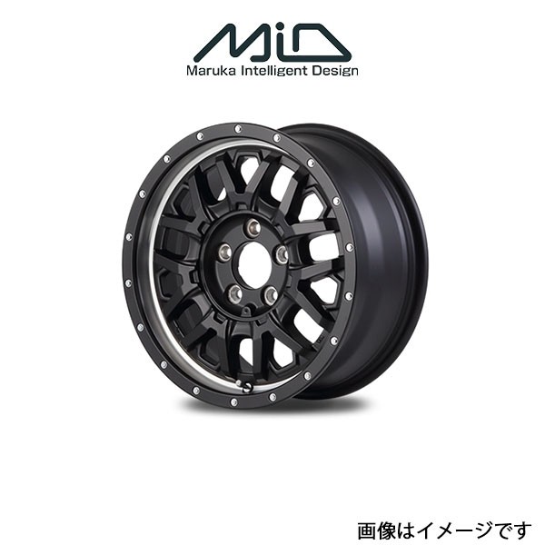 MID ナイトロパワー M27グレネード アルミホイール 1本(15×5J 4-100 INSET48)ラパン HE系 NITRO POWER M27  GRENADE｜au PAY マーケット