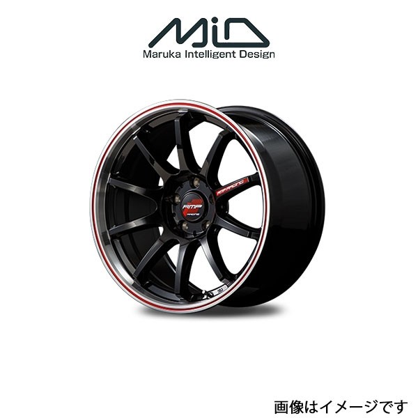 MID RMPレーシング R10 アルミホイール 1本(16×6J 4-100 INSET43)ノートAUTECH 13系 RMP RACING  R10｜au PAY マーケット