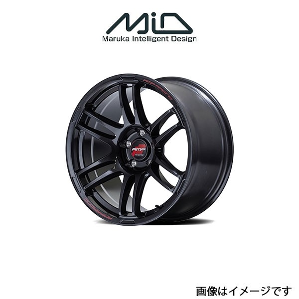 MID RMPレーシング R26 アルミホイール 1本(15×5J 4-100 INSET45)ムーヴ/ムーヴカスタム LA150系 RMP  RACING R26｜au PAY マーケット