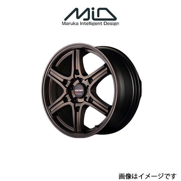 MID RMPレーシング R60 アルミホイール 1本(17×7J 5-114.3 INSET48