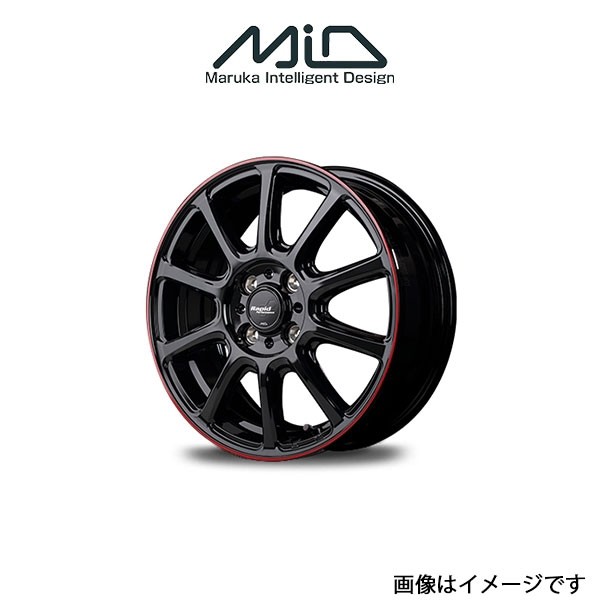 MID ラピッドパフォーマンス ZX10 アルミホール4本 1台分(14×4.5J 4