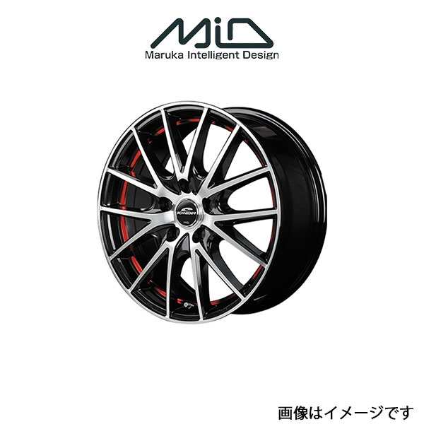 MID シュナイダー RX27 アルミホイール 1本(18×7J 5-114.3 INSET50)ジュークNISMO 15系 SCHNEIDER  RX27｜au PAY マーケット