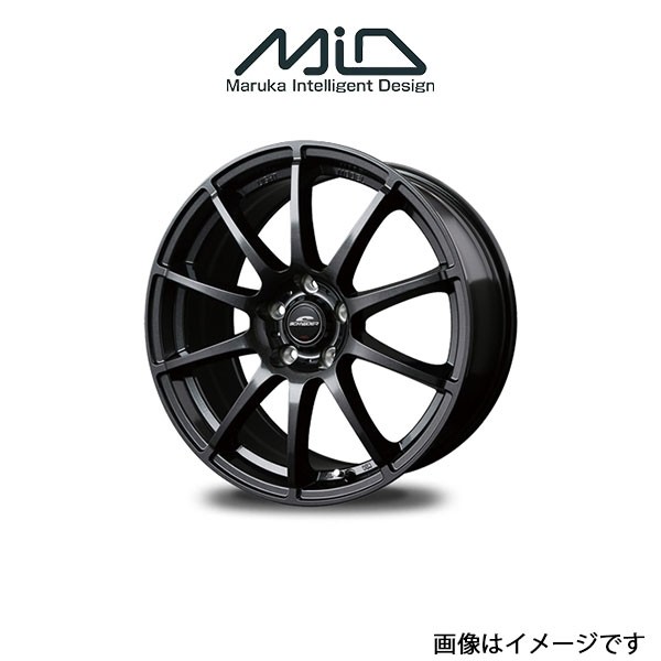 MID シュナイダー スタッグ アルミホイール 1本×7J .3 INSETスイフトスポーツ ZCS SCHNEIDER  STAG｜au PAY マーケット