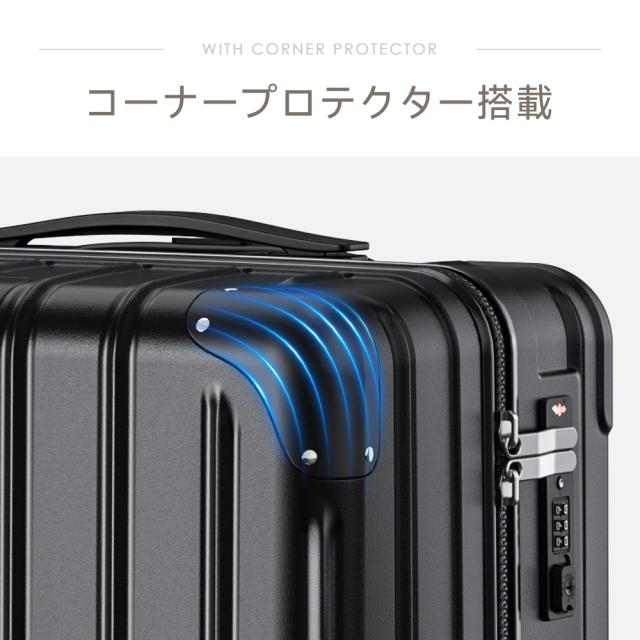【爆安セール開催中！】】スーツケース キャリーケース Ｍサイズ 耐衝撃 大容量 超軽量 TSAロック キャリーバッグ 360度回転 格安 70L 旅行 ビジネス 出張 出張 5〜7泊 送料無料 ギフト プレゼント_6