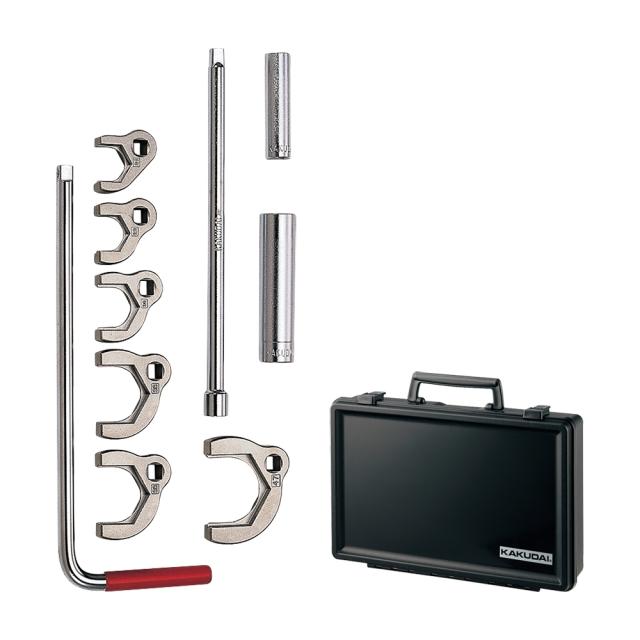 カクダイ 立形金具しめつけ工具セット（ケース入り） 603-400