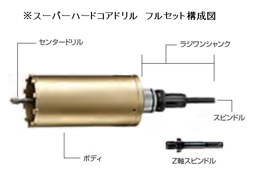 ハウスB.M スーパーハードコアドリル AMC-210（回転用）_2