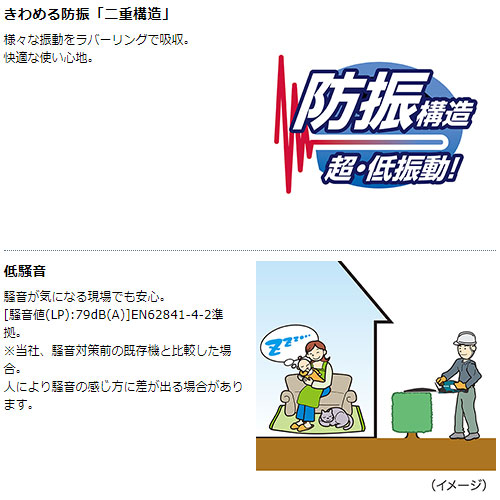 [マキタ 正規店] 充電式 ヘッジトリマ MUH368DRG 偏角拝み刃仕様 360mm 18V 6.0Ah makita 電動 コードレス DIY ガーデニング ヘッジトリマー_4