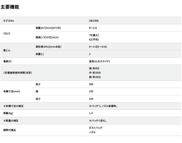 マキタ 黄砂 花粉 対策 セット 充電式 ブロワ UB100DZ ブラシノズル A-71205 伸縮フレキシブルホース A-71227 セット 【バッテリ・充電器 別売】 花粉 埃 ほこり ハウスダスト 吹き飛ばし 花粉症 対策 グッズ_5