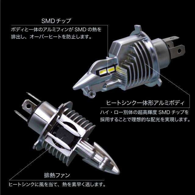 H4 Led ヘッドライト バルブ Hi Lo切替 車検対応 爆光 6500k 車 トラック バイク 12v 24v ハイビーム ロービーム の通販はau Pay マーケット 決算セール開催中 クーポンあり 送料無料 大型商品除く Ggbank