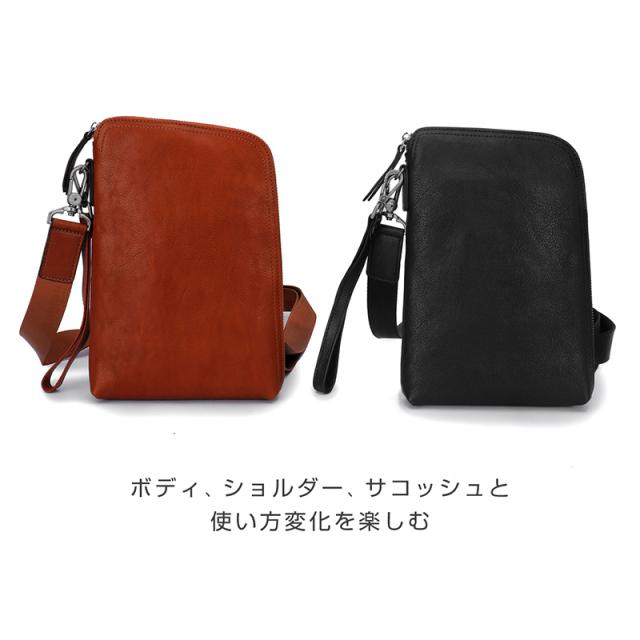 ボディバッグミニショルダーサコッシュクラッチバッグポーチメンズレディース本革レザー斜めがけの通販はau Pay マーケット レビューを書いてp5倍 送料無料 大型商品除く Ggbank