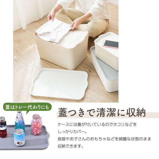 収納ボックス 収納ケース フタ付き おしゃれ プラスチック M スタッキングボックス 蓋付き の通販はau Pay マーケット レビューを書いてp5倍 送料無料 大型商品除く Ggbank