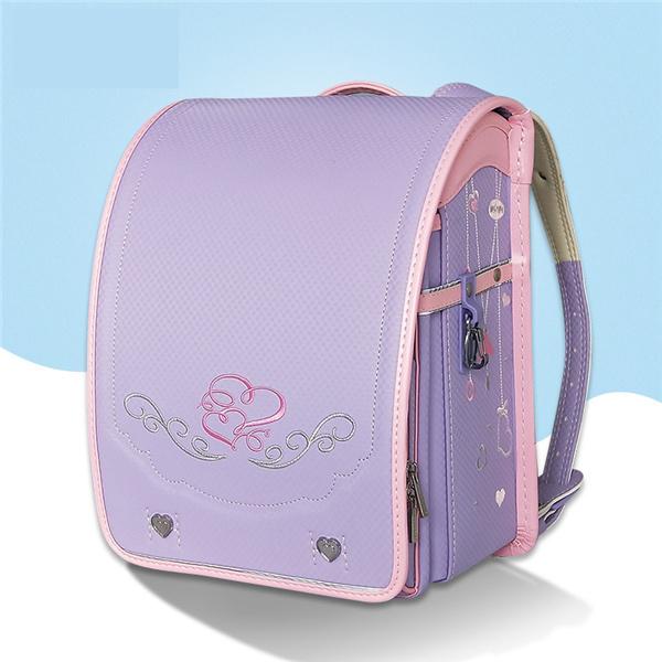 【半額セール】 ランドセル 上品 小学生 女の子 花柄 水色 入学 男の子 大容量 軽量 バッグ おしゃれ 可愛い 鞄 減圧 プレゼント 防災 通学_3