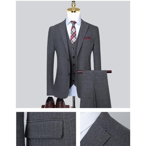 スーツ 2点セット メンズ ビジネス スリム 秋冬 紳士服 フォーマル