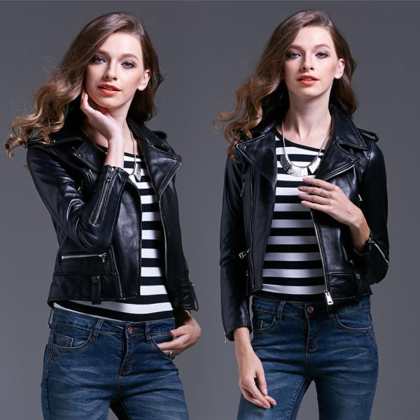 ライダースジャケット レディース 本革 ラム革 羊革 レザージャケット ライダース ジャケット 革ジャケット 革ジャン アウター 羽織り 春 秋 冬