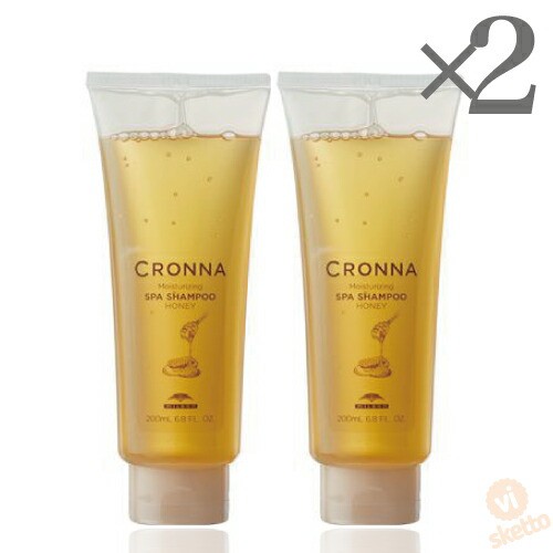 [2本SET]ミルボン クロナ モイスチュアライジングスパシャンプー ハニー 200ml ( milbon CRONNA 美容専売 美容室 ヘアケア  )の通販は