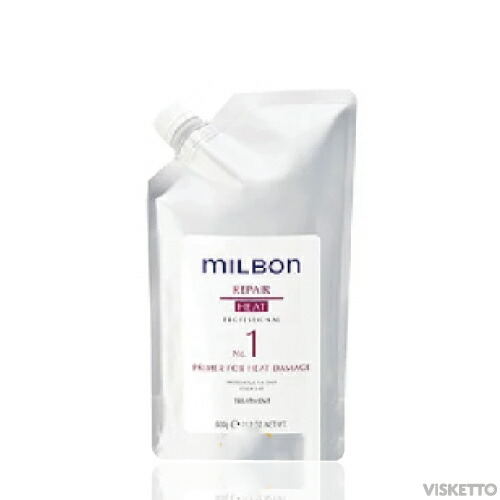 ■在庫限り■ [No1 リペア] グローバルミルボン システムトリートメント プライマーフォーヒート ダメージ 600g ( ミルボン milbon mirubon 美容 化粧品 シャンプー トリートメント 保湿 乾燥  洗浄 毛穴 臭い セミロング ショート )