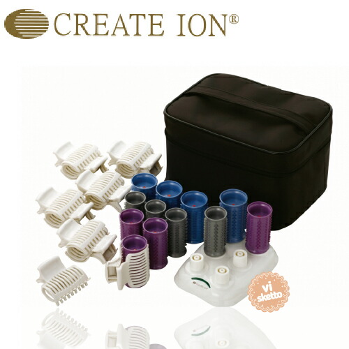 クレイツイオン ホットカーラーCIH-W06(楽天最安値挑戦中)(クレイツ CREATE ION カール イオン加工)の通販は