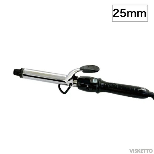 ダリア アイビル D2アイロン チタンバレル 25mm(正規品 AIVIL カールアイロン コテ 美容室 美容専売品 ロングセラー カール 巻き髪 DH CERAMIC IRON)