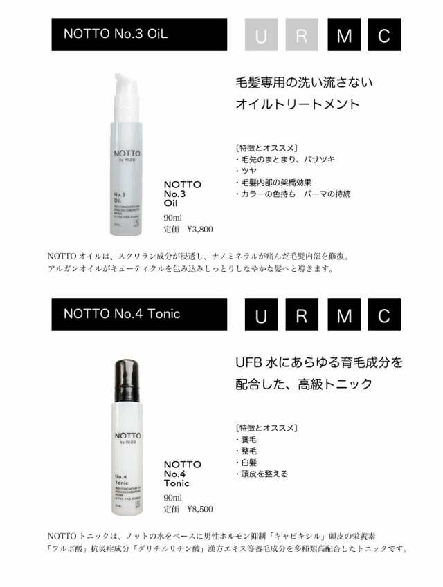 ポイント12倍] [SET] ノット NO.1 シャンプー 250ml＆NO.2 ミスト