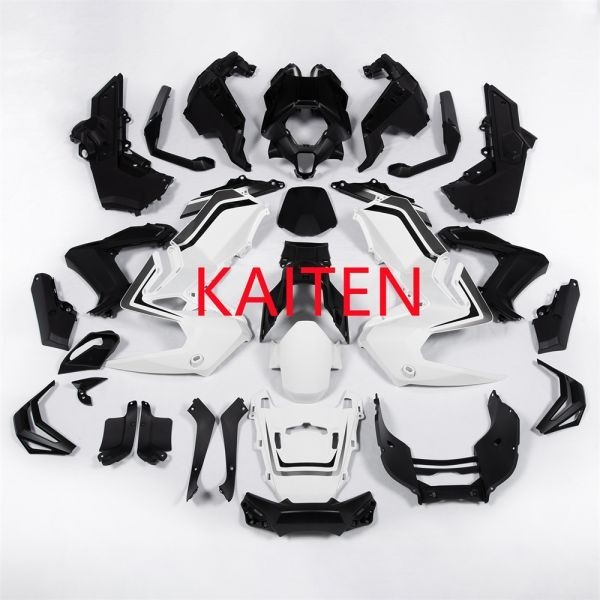 ※代引き不可※x-adv750 X-ADV 750 2017-2020 外装セット 黒X白X銀の通販は