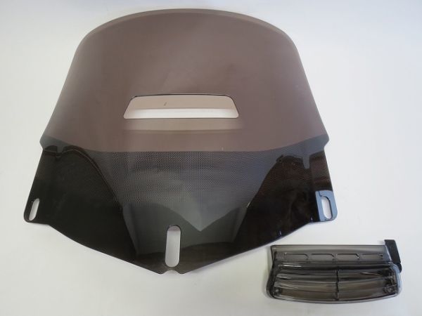 GL1800 用シールド 2001-2017 スクリーン ベンチレーションあり ライトスモークの通販は