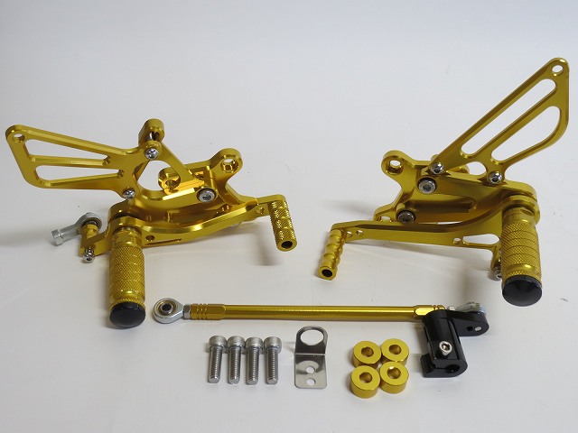 HONDA CBR954 02-03年 バックステップ CNC加工 金の通販は 15,899円