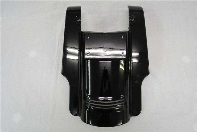 harley ツーリング　7インチ ダウン ストレッチ フェンダーエクステンション2009-2017 Street Road Glide 黒の通販は 15,464円