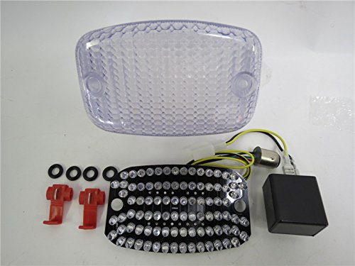 yamaha VMAX Virago 700 750 1000 110 LEDテール ウインカー クリア 086の通販は
