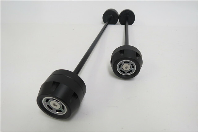 BMW F 900 R /XR 2020- フロント/リア アクスルスライダー 灰の通販は 6,578円