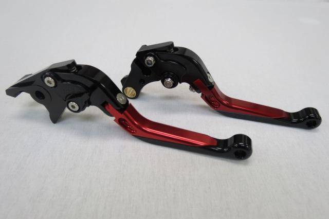 Rebel250/500 レブル250/500 2017- 2020- CNCブレーキレバーセット 角度調整 長さ調整 可倒式 黒×赤の通販は 5,040円
