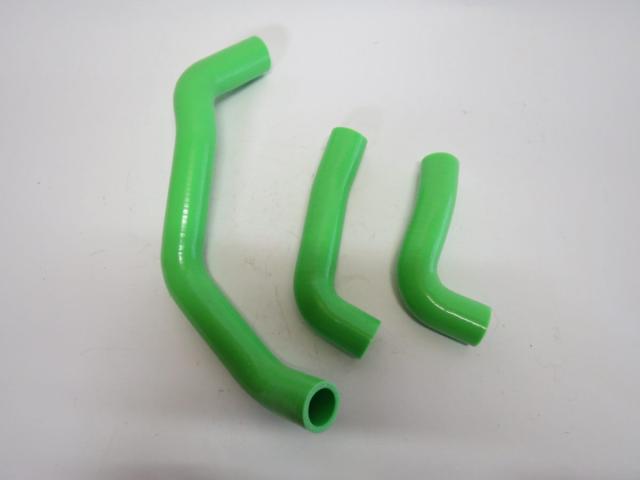 Kawasaki ZZR1200 ZX1200 2002-2005 シリコン ラジエターホース 緑 3pの通販は 5,460円