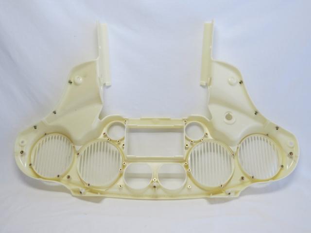 Harley Touring FLH 2DIN 2014- インナーフェアリング カスタム 4スピーカーオーディオ 6.5インチ 未塗装の通販は