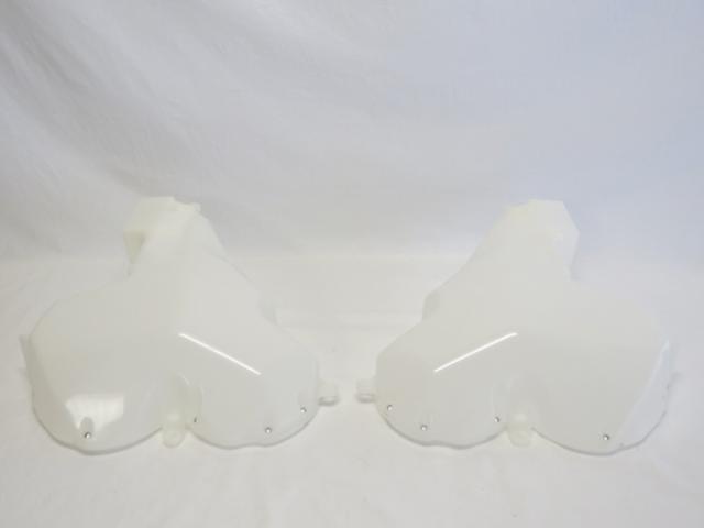 Harley Touring FLH 2DIN 2014- インナーフェアリング カスタム 4スピーカーオーディオ 6.5インチ 未塗装の通販は