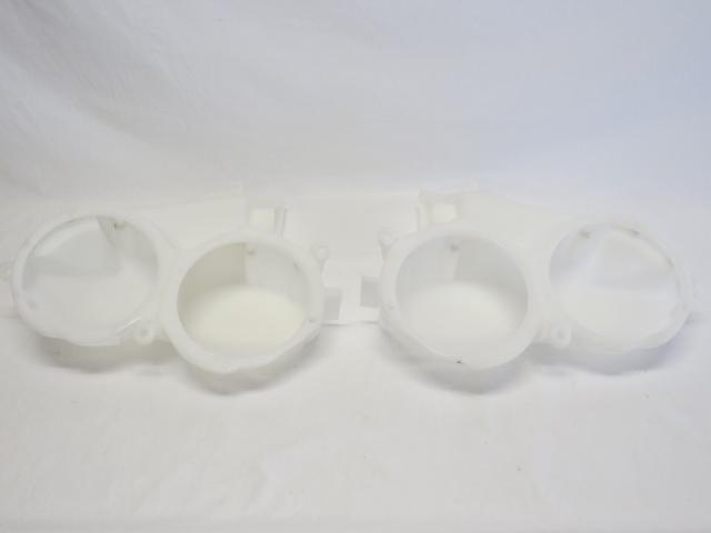 Harley Touring FLH 2DIN 2014- インナーフェアリング カスタム 4スピーカーオーディオ 6.5インチ 未塗装の通販は