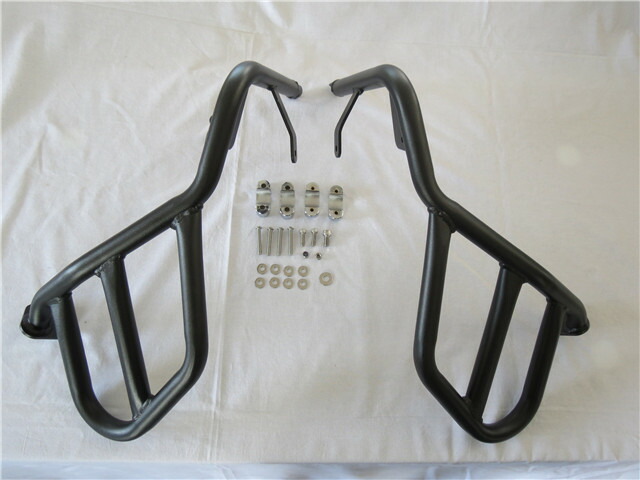 BMW R1200GS R 1200 04-12年フロントエンジンガード 黒 a3の通販は