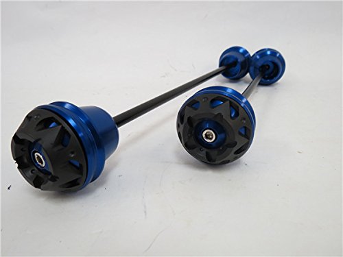 YZF-R3/R25 mt-25/03 フロント/リアアクスルスライダー 青 5,149円
