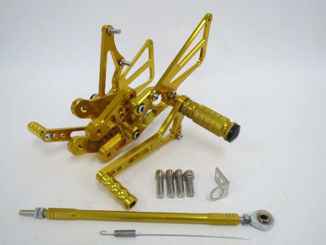 CNC 調整式 gsx-r1000 2007-2008 K7 バックステップ 金の通販は